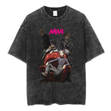 Japanese Manga Black Stones Nana Osaki Vintage Washed Tee