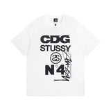 Stussy T Shirts Casual Loose Couple T Shirts