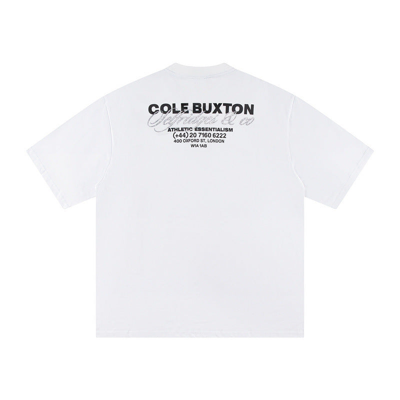 Cole Buxton T Shirts Short Sleeve Vintage Loose