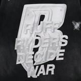 Who Decided War T Shirts Who Decided War Printed Short Sleeve Washing Water Old Loose Casual T-Shirts
