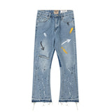 Gallery Dept Pant Paint-Splashing Style Graffiti Jeans Men