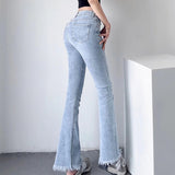 Women Jeans Fashion Stretch Tight