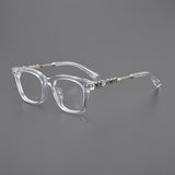 CHH Chrome Hearts Glasses Pure Titanium Temple Punk Wind Myopia Glasses Frame