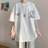 Men T Shirt Loose All-Match Summer