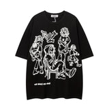 Men T-Shirt Loose Short Sleeve T-shirt for Men and Women