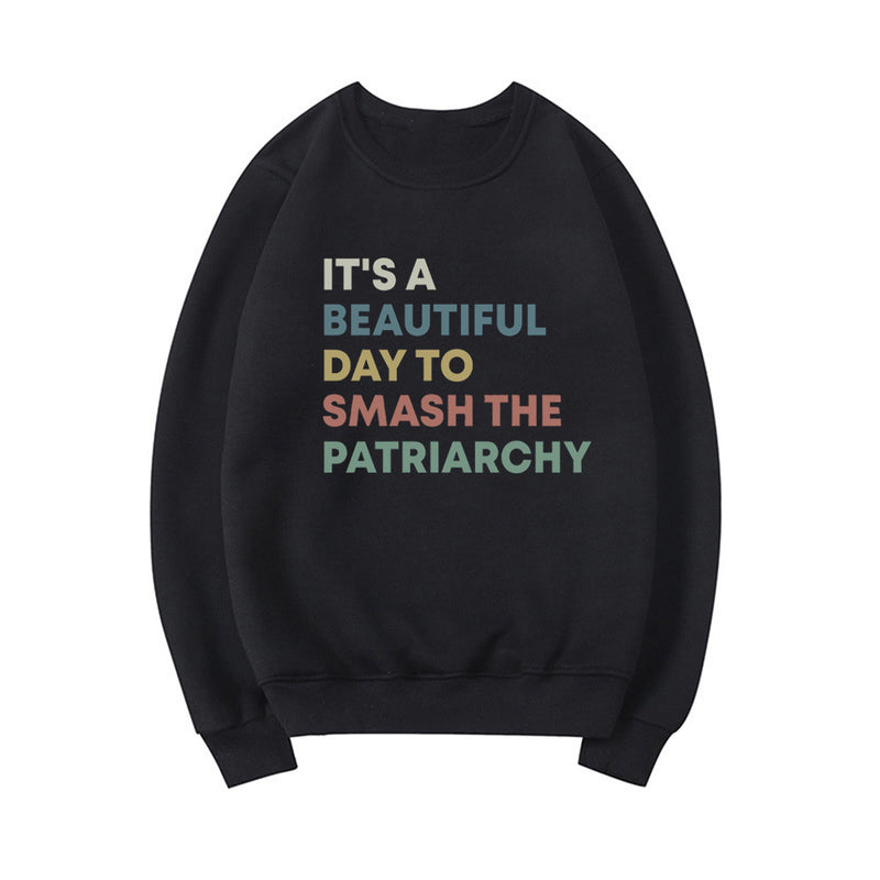 Smash The Patriarchy Sweatshirt Feminist Equal Hoodie