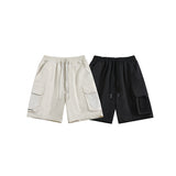 Unisex Shorts Large Workwear with Pocket Shorts Loose