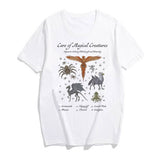 Magic School T-shirt Magical Creatures Graphic Tee Vintage