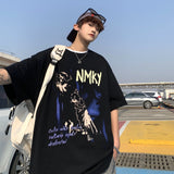 Men T Shirt Vintage Summer Oversize