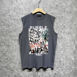 Purple Brand Tank T Shirts Sleeveless T-shirt Vest