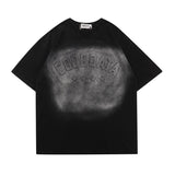 Men T-Shirt Gradient Oversize