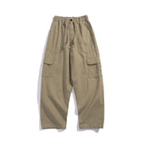 Cargo Pants Japanese-Style Retro Overalls All-Match Stitching