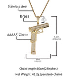 Jewelry Pendants Necklace Hiphop Rap Full Armament Jesus Pieces