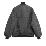Women Cotton Coat Distressed Loose Baseball Uniform Leisure