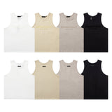 Fog Essentials tank spring summer FOG letter crew neck vest