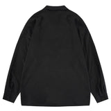 Men's Long Sleeved T Shirt Angel Character Printed Long Sleeve Shirt Men's Ins Trendy Loose Letters