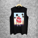 Purple Brand Tank T Shirts Sleeveless T-shirt Vest