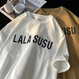 Men's T Shirt Summer Loose Cotton Heavy Weight