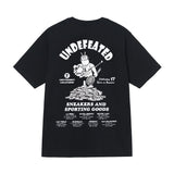 UNDEFEATED T Shirts Not Crew Neck Men's and Women's Loose