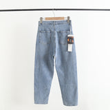 Women Jeans Retro Loose Slimming