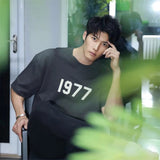 Fear Of God Essentials 1977 T-Shirt Loose Couple Men And Women