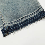 Men Jeans Loose Burrs Casual Distressed