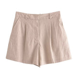Women Vest Fashion Vest Casual Shorts Suit