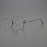 CHH Chrome Hearts Glasses Ultra Light Pure Titanium Silver Fashion Glasses Frame