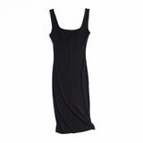 Women Dresses Slim Fit Sexy Stretch Tight Braces Dress