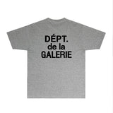 Gallery Dept T Shirts European And American Tee Shirt Short Sleeve T-Shirt Blouse