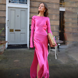 Women Dress Sexy Slit Formal Dress