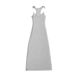 Women Dresses Sexy Strapless Invisible Sling Dress