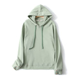 Women Hoodie Sweater Oversize Solid Color Simple