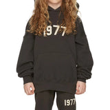 Fear of God Essentials Kids 1977 Hoodie Autumn and Winter American Style Loose Clothes Children's Clothing