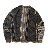 Kapital Sweater Vintage Hida Hehong Wind Anti-war Sweater round Neck Loose Pullover Sweater Vintage