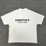 Fog Essentials T Shirts Spring Summer FOG Letter Crew Neck Short Sleeves