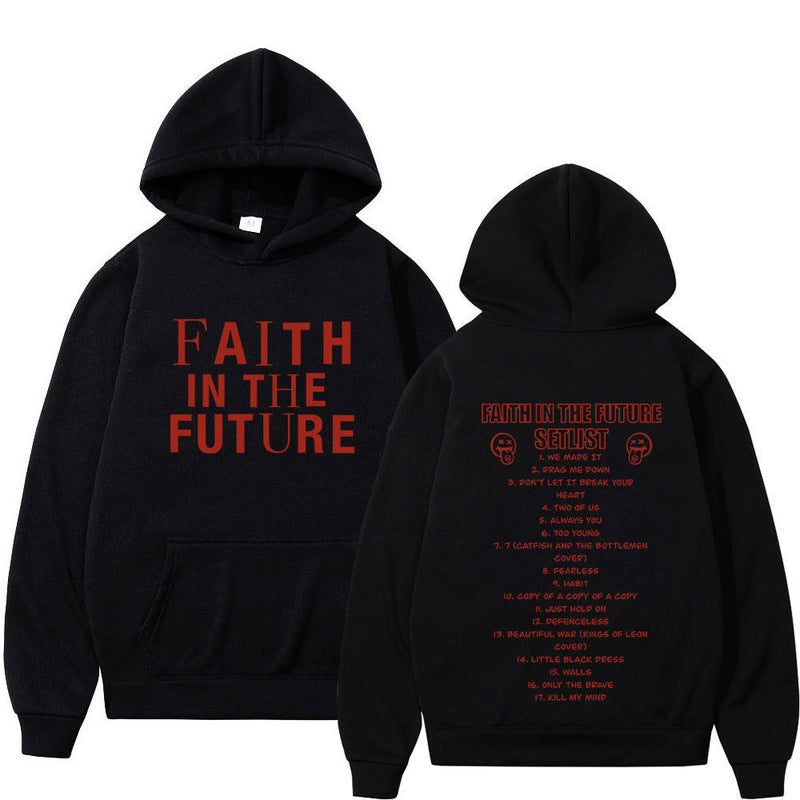 Faith in The Future 2024 Tour Concert Hoodie Men Fashion Hip