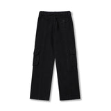 Cargo Pants Retro Distressed Hip Hop Multi-Pocket Workwear