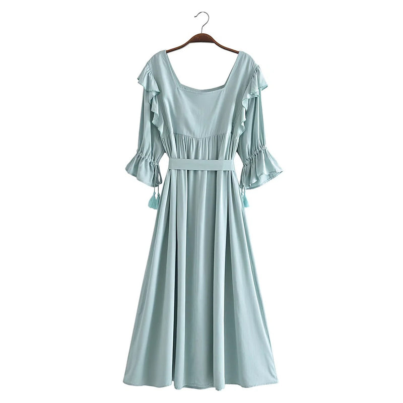 Women Dresses Ruffles Fairy Dress