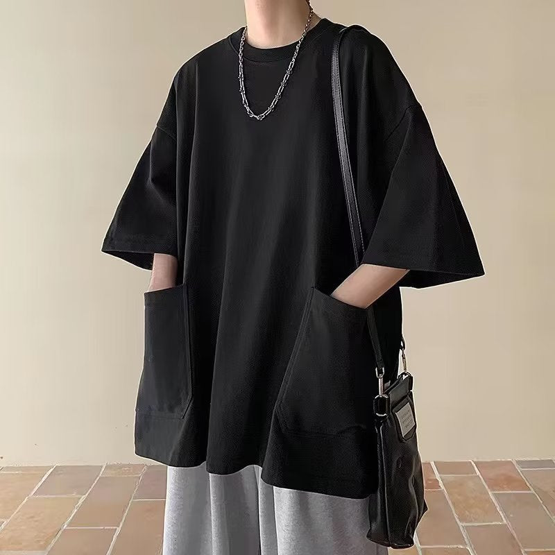 Men T Shirt Loose Summer Loose