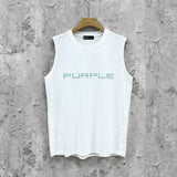 Purple Brand Tank T Shirts Sleeveless T-shirt Vest