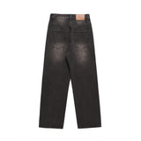 Men Jeans Trendy Loose and Simple Casual