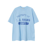 Gallery Dept T Shirts Summer Short Sleeve Loose