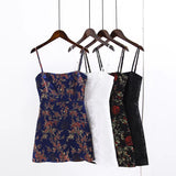 Women Dresses Jacquard Suspender Skirt