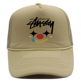Stussy Hat Personality Fashion Printed Baseball Cap Outdoor Leisure Shade Sun Protection