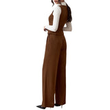 Women Co-Ords Retro Sleeveless Vest Fashion