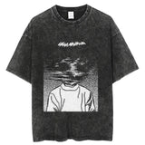 Hip Hop Streetwear Oversize Acid T Shirt For Men Women