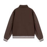 Amiri Jacket AMI lapel baseball jacket for men and women