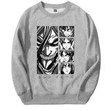 Attack On Titan Japan Anime Sweatshirts Hoodie Mens Fashion