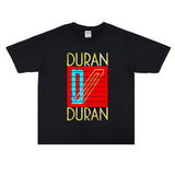 Rock Star T Shirt Duran Duran Band Printed T-shirt Cotton Short Sleeve Loose Heavy round Neck